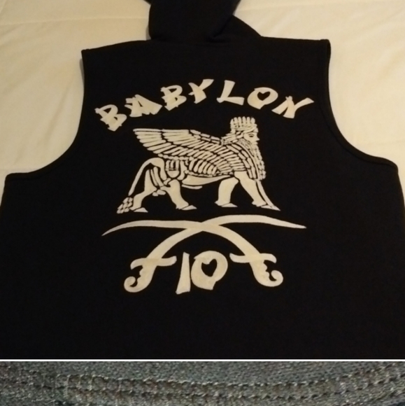 10 DEEP VEST WITH HOOD LARGE - Picture 8 of 8